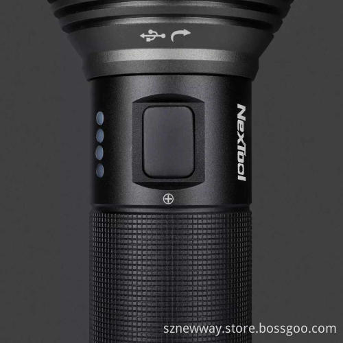 Nextool LED Rechargeable Flashlight 2000lm 380m 5 Modes